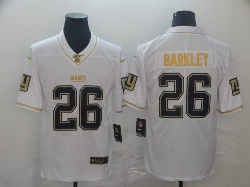 Nike Giants 26 Saquon Barkley White Gold Vapor Untouchable Limited Jersey,We sell and wholesale Nike Giants 26 Saquon Barkley White Gold Vapor Untouchable Limited Jersey on line form chian!
